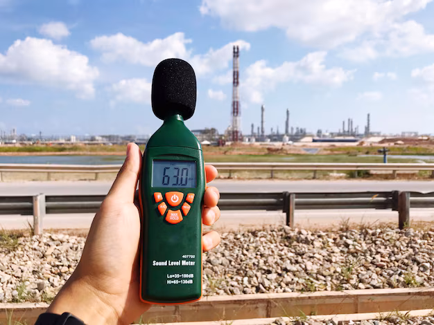 Specialized Studies cropped hands man monitoring noise equipment railroad tracks against sky 1048944 12015595